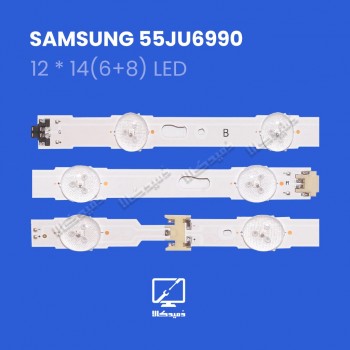 بکلایت تلویزیون سامسونگ مدل 55JU6990