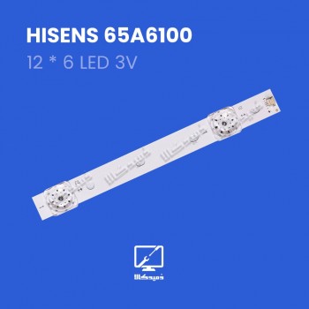 بک لایت اورجینال 65A6100 هایسنس