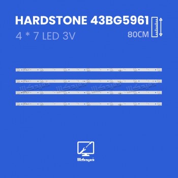 بک لایت تلویزیون هاردستون مدل 43BG5961