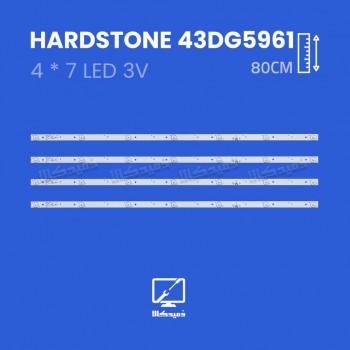 بک لایت تلویزیون هاردستون مدل 43DG5961