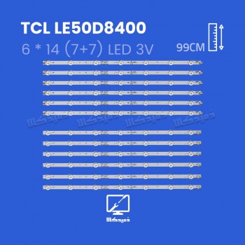 بک لایت تلویزیون تی سی ال مدل LE50D8400