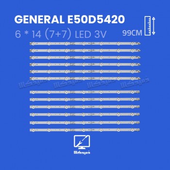 بک لایت تلویزیون جنرال مدل E50D5420
