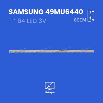 بک لایت تلویزیون سامسونگ مدل 49MU6440