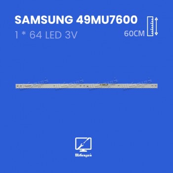 بک لایت تلویزیون سامسونگ مدل 49MU7600