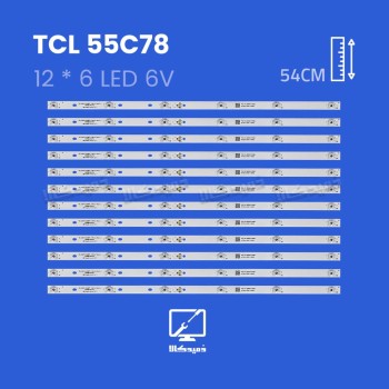 بک لایت تلویزیون تی سی ال 55C78