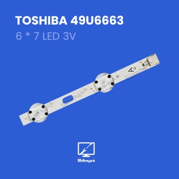 بک لایت اورجینال 49U6663 توشیبا