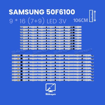 بک لایت تلویزیون سامسونگ مدل 50F6100