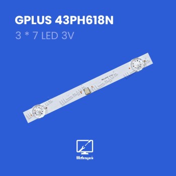 بکلایت اورجینال جی پلاس مدل 43PH618N