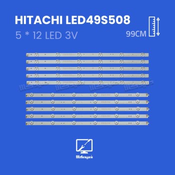 بک لایت تلویزیون هیتاچی مدل LE49S508