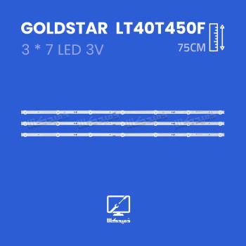 بک لایت تلویزیون گلد استار مدل LT-40T450F