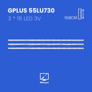 بک لایت تلویزیون جی پلاس مدل 55LU730