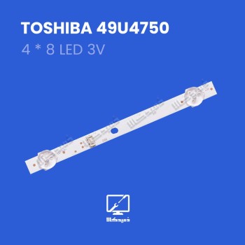 بک لایت اورجینال 49U4750 توشیبا
