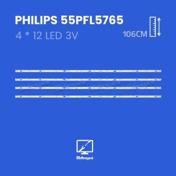 بک لایت تلویزیون فیلیپس مدل 55PFL5765