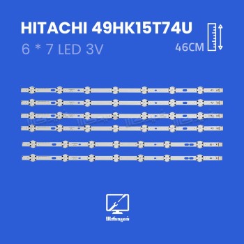بک لایت تلویزیون هیتاچی 49HK15T74U