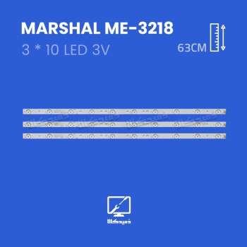 بک لایت تلویزیون مارشال مدل ME-3218