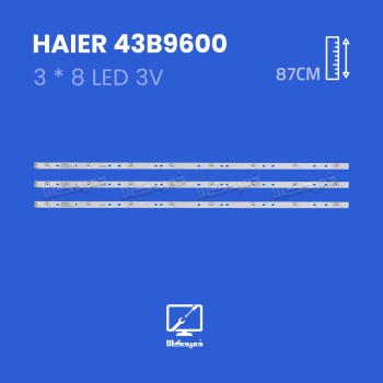 بک لایت تلویزیون هایر مدل 43B9600