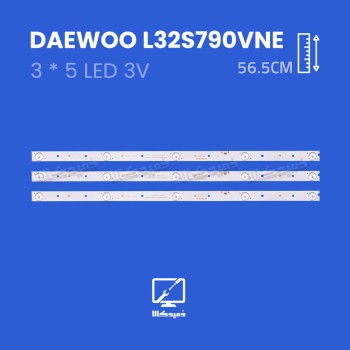 بک لایت تلویزیون دوو مدل L32S790VNE