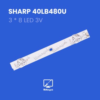 بکلایت تلویزیون 40LB480U شارپ