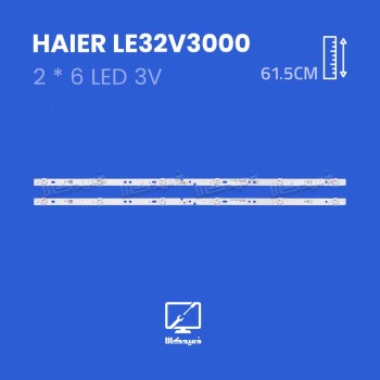 بک لایت تلویزیون هایر مدل LE32V3000