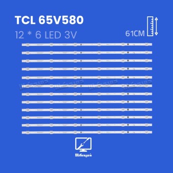 بک لایت تلویزیون تی سی ال 65V580