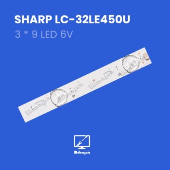 بکلایت تلویزیون LC-32LE450U شارپ