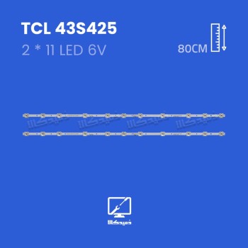 بک لایت تلویزیون تی سی ال مدل 43S425