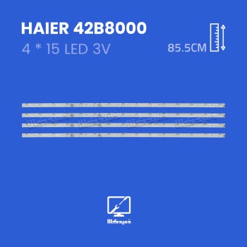 بک لایت تلویزیون هایر مدل 42B8000