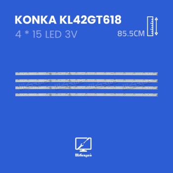بک لایت تلویزیون کونکا مدل KL42GT618