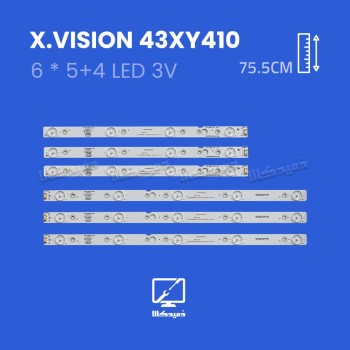 بکلایت تلویزیون ایکس ویژن 43XY410