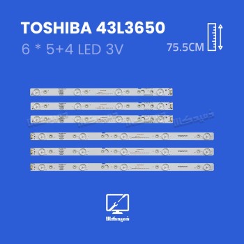 بک لایت تلویزیون توشیبا مدل 43L3650