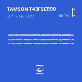 بک لایت تلویزیون تامسون مدل T43FSE1190