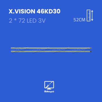 بک لایت تلویزیون ایکس ویژن مدل 46KD30