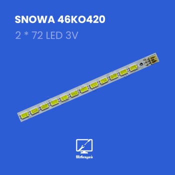 بک لایت تلویزیون اسنوا مدل 46KO420