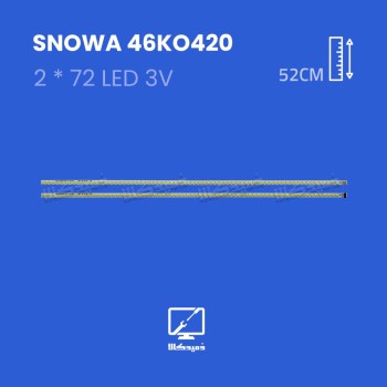بک لایت تلویزیون اسنوا مدل 46KO420