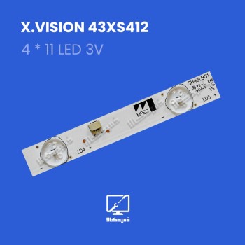 بک لایت  ایکس ویژن مدل 43XS412 اورجینال
