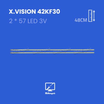 بک لایت تلویزیون ایکس ویژن مدل 42KF30