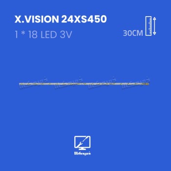 بک لایت تلویزیون ایکس ویژن مدل 24XS450