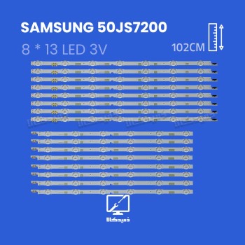 بک لایت تلویزیون سامسونگ مدل 50JS7200