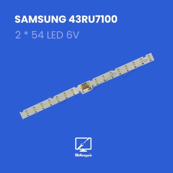 بک لایت تلویزیون سامسونگ مدل 43RU7100