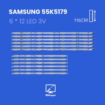 بک لایت تلویزیون سامسونگ مدل 55K5179