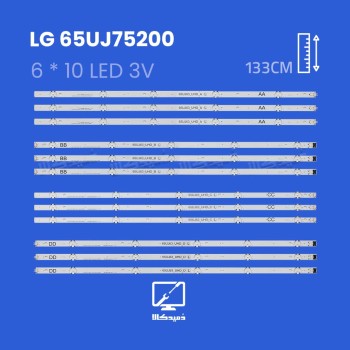 بک لایت تلویزیون ال جی مدل 65UJ75200