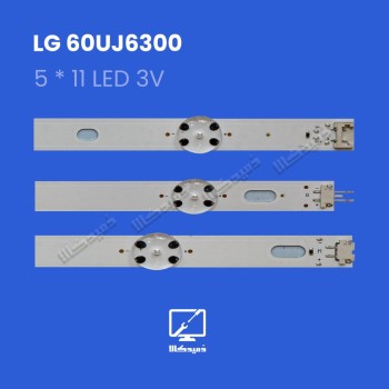 بکلایت تلویزیون ال جی مدل 60UJ6300