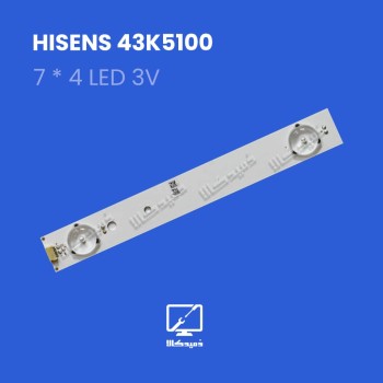 بک لایت هایسنس مدل 43K5100 اورجینال