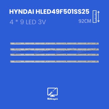 بک لایت تلویزیون هیوندای مدل HLED-49F501SS25