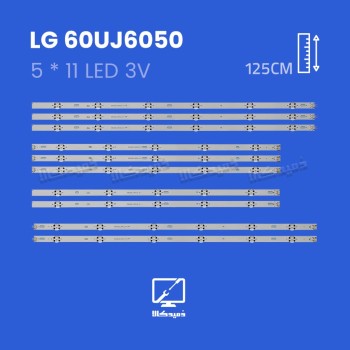 بک لایت تلویزیون ال جی مدل 60UJ6050