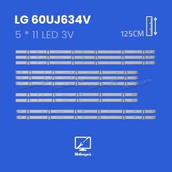 بک لایت تلویزیون ال جی مدل 60UJ634V