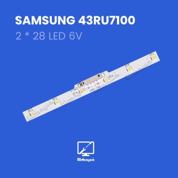بک لایت تلویزیون سامسونگ مدل 43RU7100