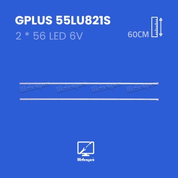 بک لایت تلویزیون جی پلاس مدل 55LU821S