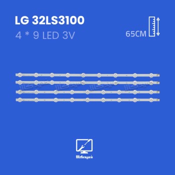 بک لایت تلویزیون ال جی مدل 32LS3100