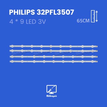 بک لایت تلویزیون فیلیپس مدل 32PFL3507
